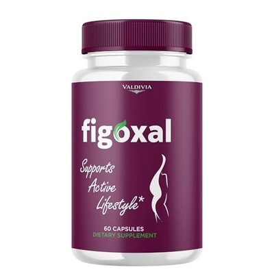 Figoxal Digestive Health Balance Supplement Capsules Gut Support 1 Pack 60Ct