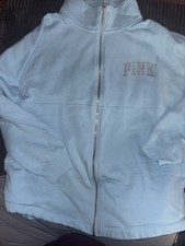 Pink By Victoria Secret Full Zip Lightweight Jacket Women  s Size M