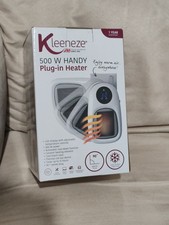Image of Plug in heater 500W with LED display Brand New 1 Year Guarantee