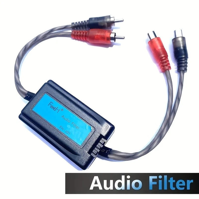 Autoradio Audiofilter Isolatie Automobielversterker Ruisonderdrukker, Audio Radio Ruisfilter Onderdrukker Stereo, Elimineer Ruis en Verbeter de Geluidskwaliteit Audio Autoradio Audiofilter Isolatie Automobielversterker Ruisonderdrukker, Audio Radio Ruisfilter Onderdrukker Stereo, Elimineer Ruis en Verbeter de Geluidskwaliteit Audio