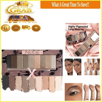 Physicians Formula Shimmer Strips Eyeshadow Nude Palette 9 Colors Hypoallerge...