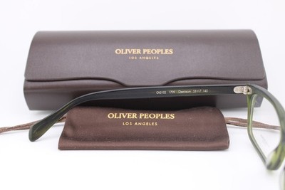 NEW OLIVER PEOPLES OV 5102 1709 DENISON OLIVE HORN AUTHENTIC