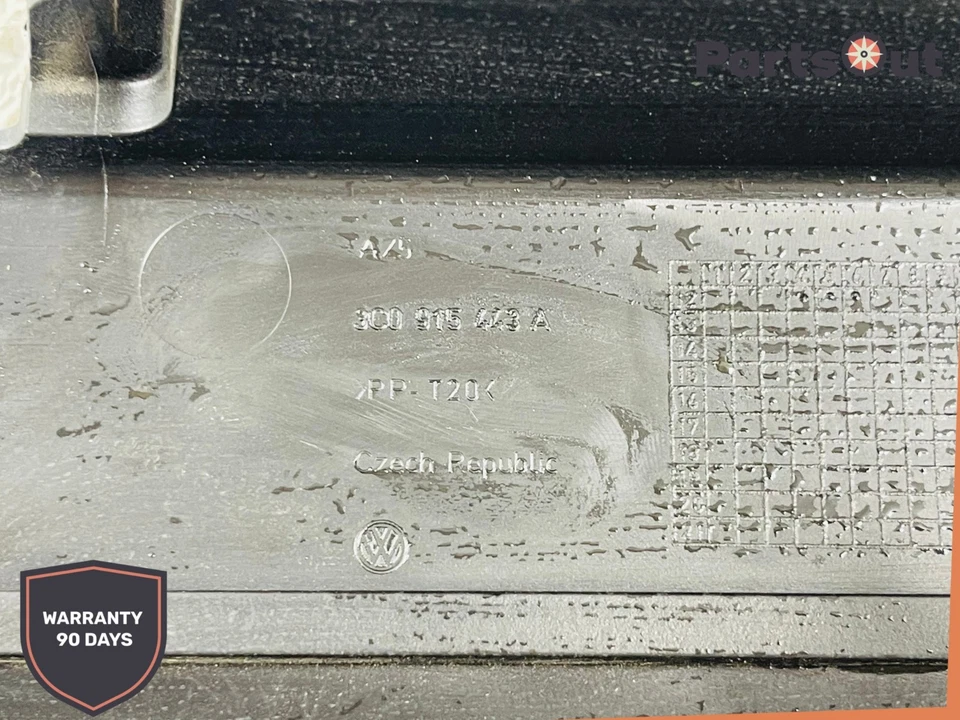 06-18 Audi A3 A3 Quattro Batería Bandeja Caja Tapa Superior Negra 3C0915443 Fabricante Original Foto 2 de 4