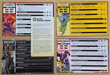 Marvel Crisis Protocol Spider-Verse Limited Edition OP Spider-Man Promo Cards