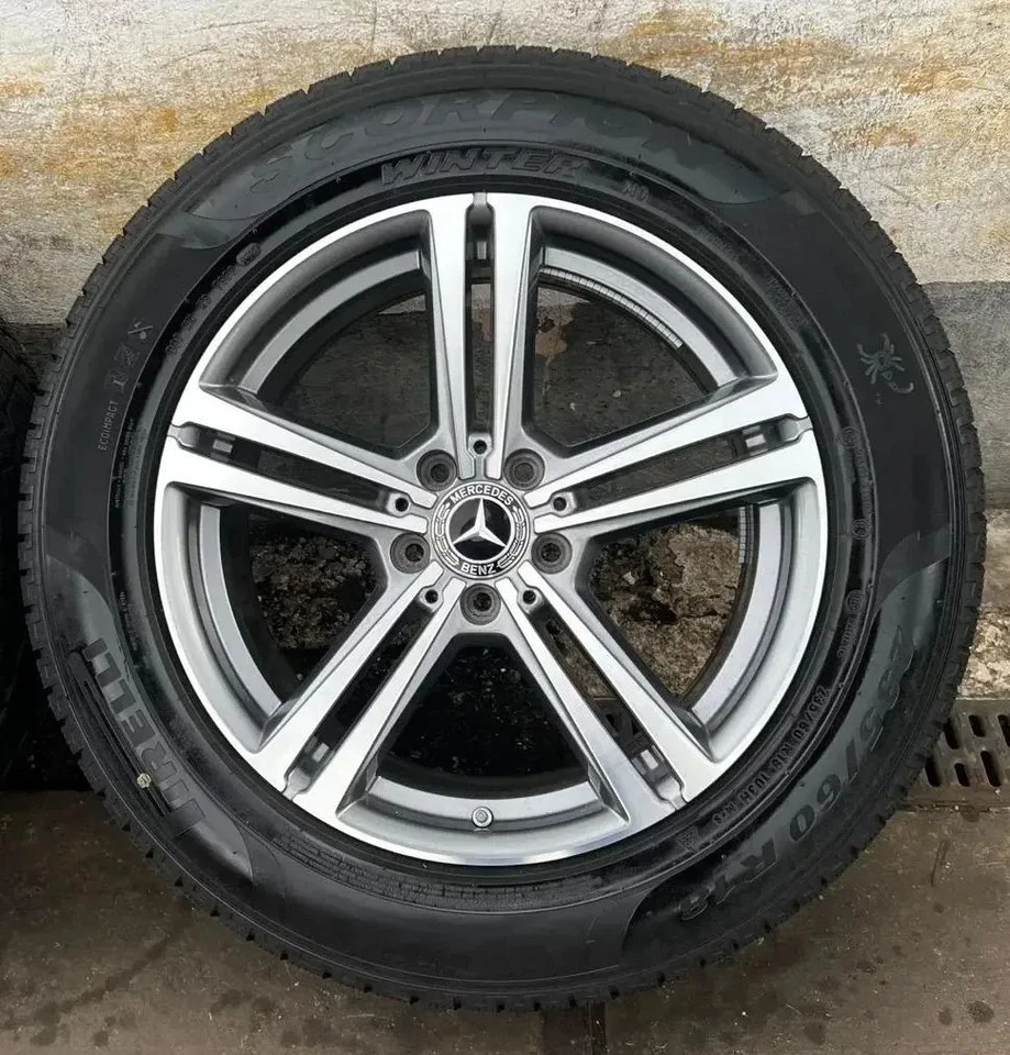 Original Mercedes GLC C253 X253 18 Zoll Winterräder A2534014500 DOT22 6,6-7,4mm - Bild 2 von 4