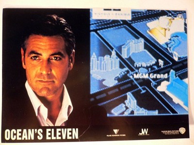 Ocean's Eleven - George Clooney - Julia Roberts 1 Aushangfoto A4 21x29cm - AK13