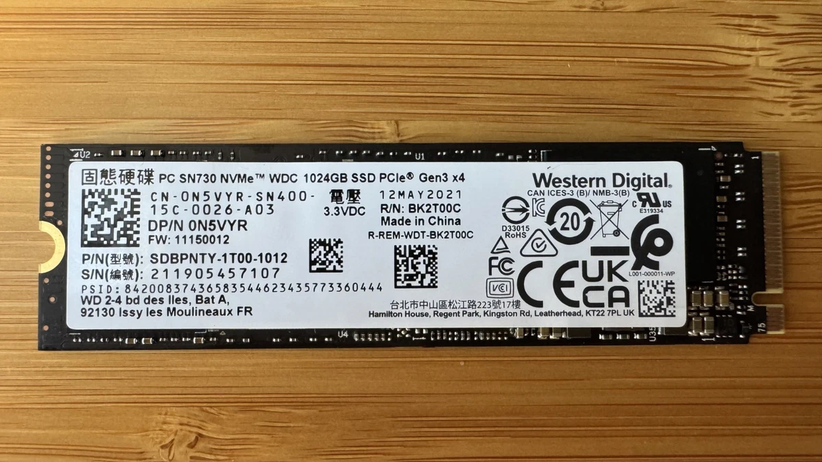 M.2 Interface 1 TB Solid State Drives for sale | eBay