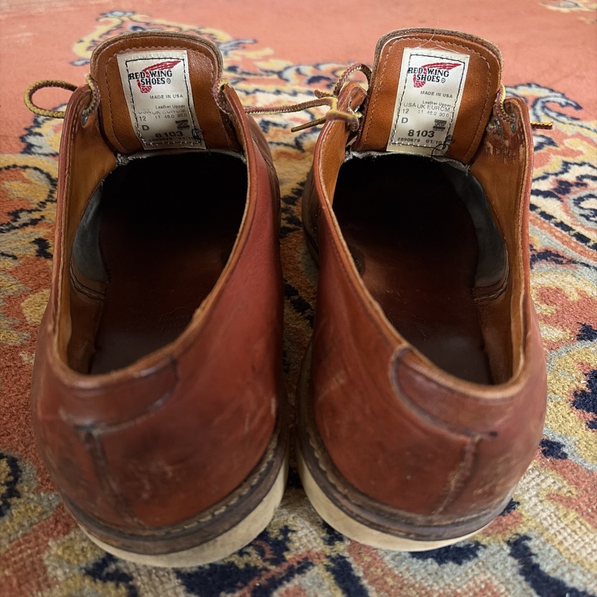 Red Wing 8103 Moc Toe Oxford — Oro-russet Portage — 12d | eBay