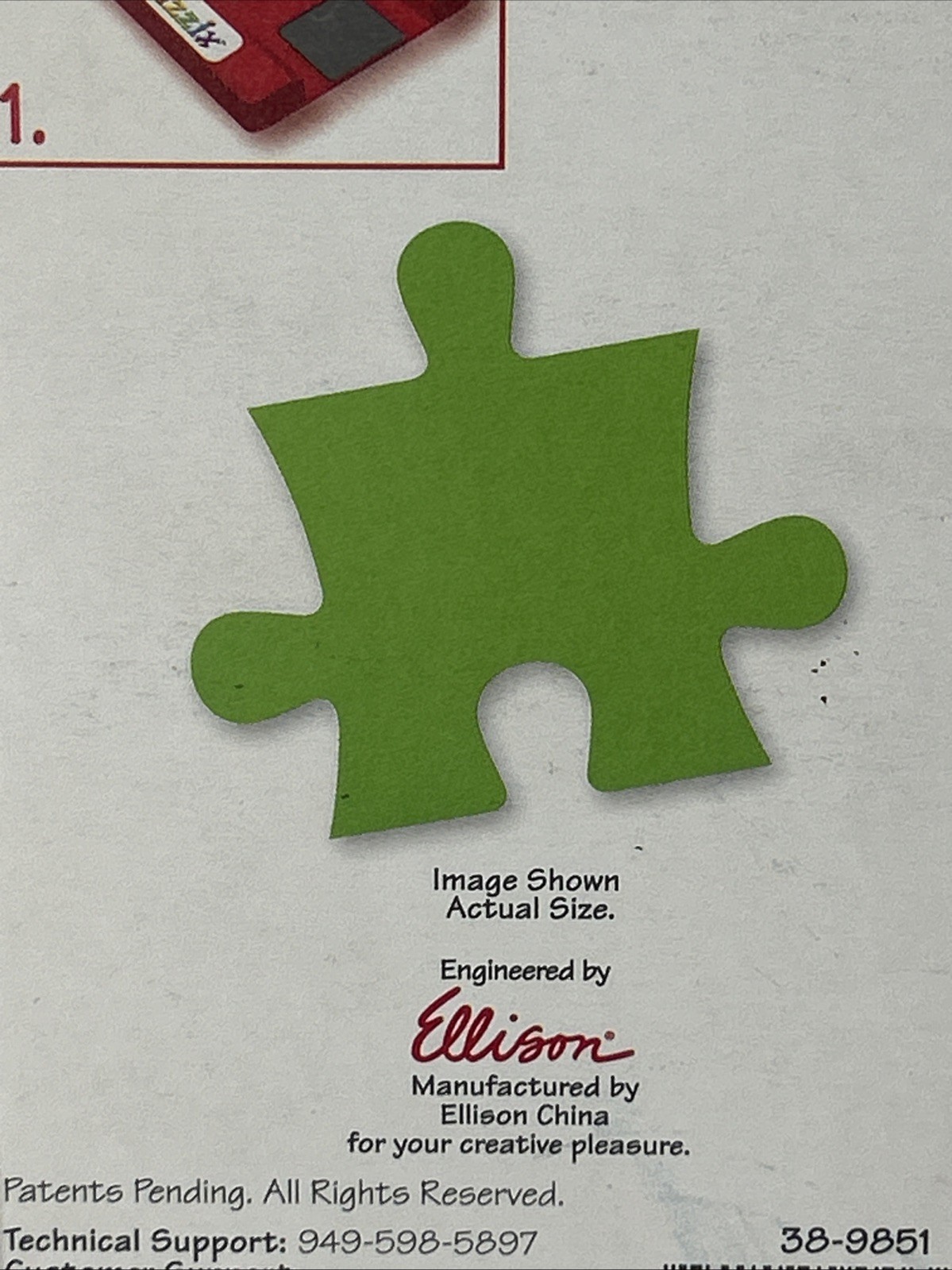 Sizzix Sizzlits Die Puzzle, Endless Set Card Making Scrapbooking Paper Crafts