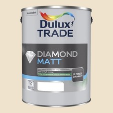 DULUX TRADE DIAMOND MATT BARLEY WHITE 5L