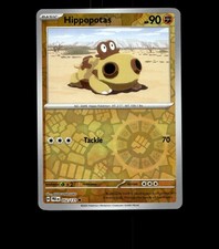 Hippopotas – 052/131 – Prismatic Evolutions – Reverse Holofoil – Near Mint - TCG