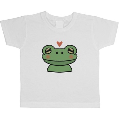 'Heart Frog' Children's / Kid's Cotton T-Shirts (TS029053)