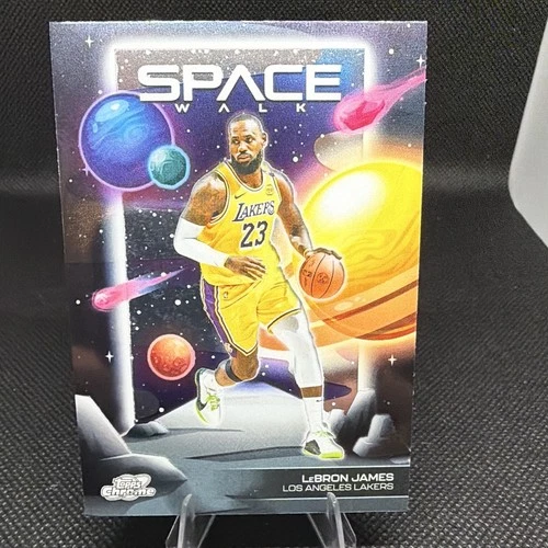 2025 Topps Cosmic Chrome LeBron James Base (RAW)