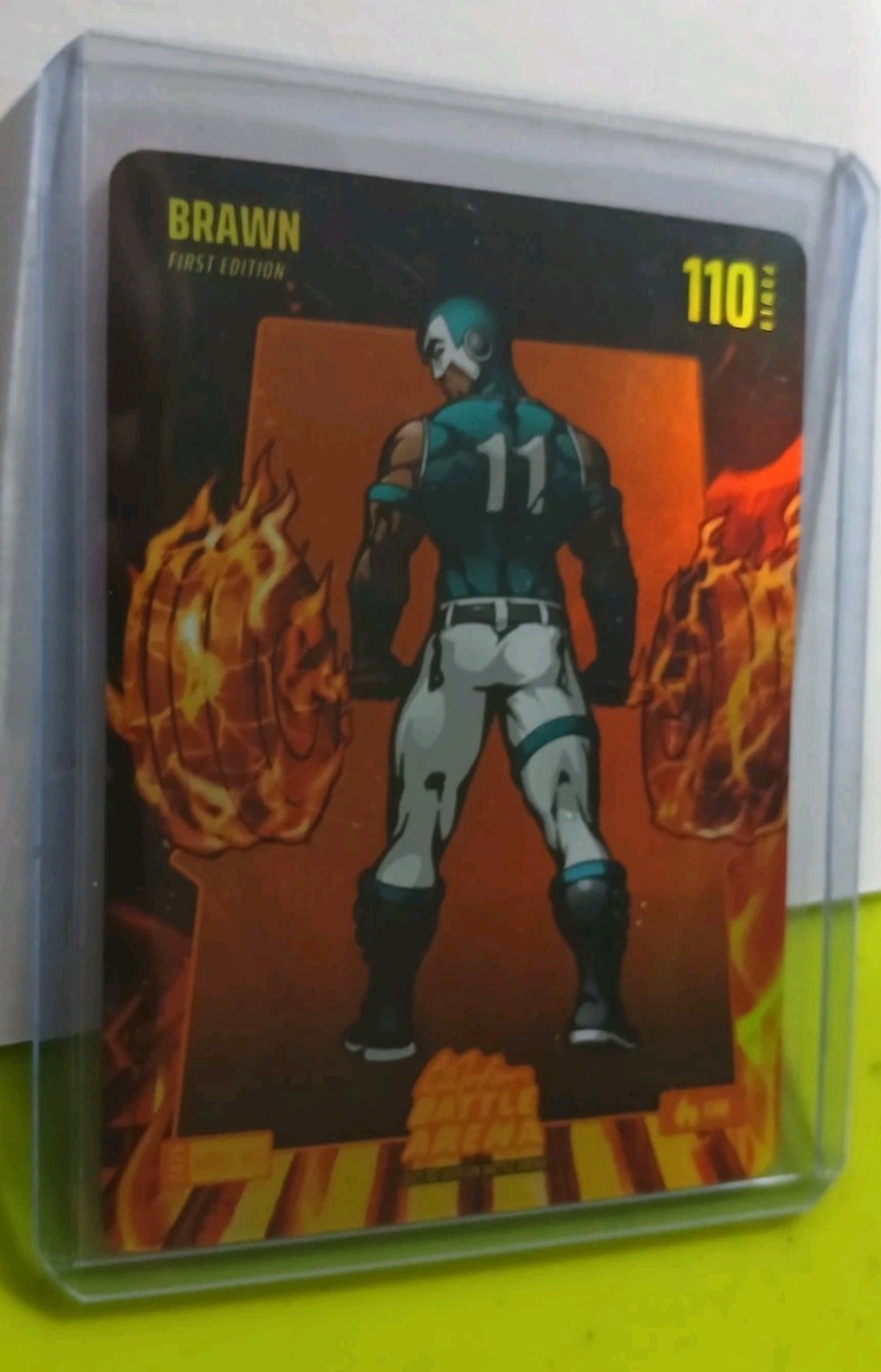 2026 Bo Jackson Battle Arena #GRILL-103 BRAWN “AJ Brown” Grillin Fire BattleFoil