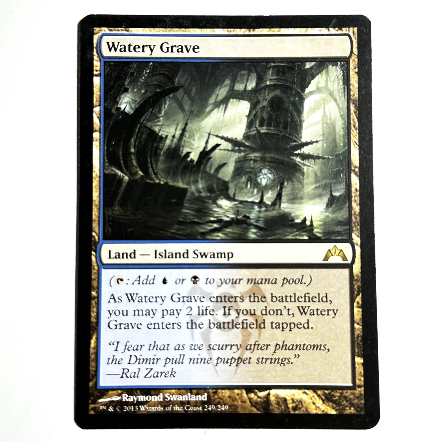 Watery Grave 249 R Gatecrash Magic the Gathering MTG LP