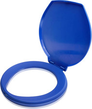 Portable Toilet Seat for 5 Gallon Bucket Emergency Outdoor Camping Snap on Lugga