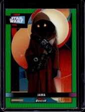 2025 Topps Star Wars Smugglers Outpost Jawa Finest Green Refractor #/99