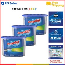 Moisture Absorber Activated Charcoal 18oz Pack of 3 Odor Eliminator for Home