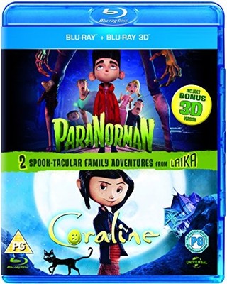ParaNorman 3D / Coraline 3D [Blu-ray] - DVD  Z2VG The Cheap Fast Free Post