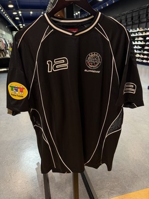 Supreme PIPING SOCCER JERSEY FW25 Size Medium Brand New Authentic