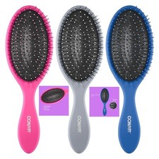 Conair Wet Brush Detangling Brush Set 3 Pack for Wet Dry Hair Detanger Brushes