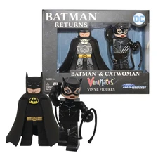 DC Comics 4 Inch Vinimate Vinyl Figure 2 Pack | Batman & Catwoman