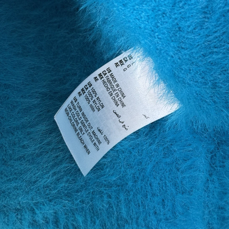 INC 毛衣女式大号套衫 V 领模糊超柔软大声舒适声明 — 第 4/4 张图片