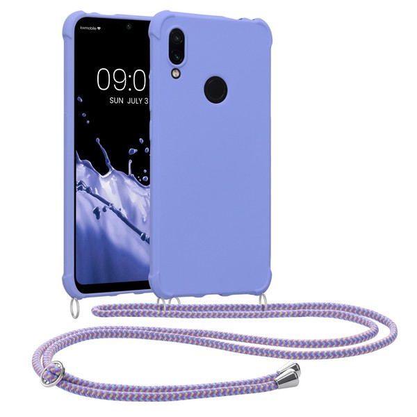 HüLle FüR Xiaomi Redmi Note 7 Note 7 Pro Mit UmhäNgekette Handy Cover Case-image