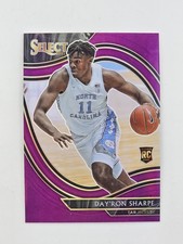 2021-22 Panini Chronicles Draft Picks-Select Day'Ron Sharpe #296 Purple /49 (RC)