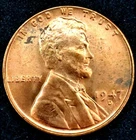 1947-D 1C Lincoln Wheat Cent BU 20ltt1202