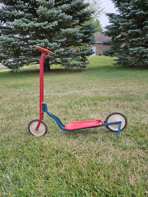 Vintage Trottinette Hi-Speed Scooter Des Années 1950 Par Pilgrim - Occasion Bon état