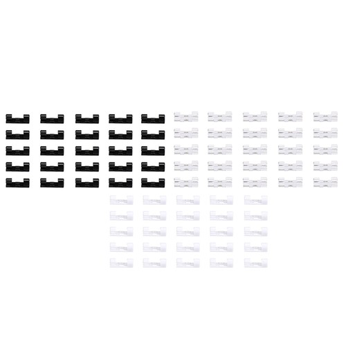 120Pcs Cable Clips Multifunctional Cord Holder Wire Organizer Cable Clamp - Photo 12/12