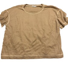 Ekouaer Pajamas Lounge Set Waffle Texture Tan XL