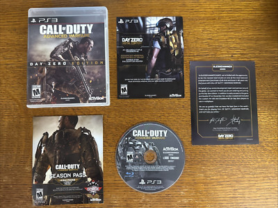 Call of Duty Advanced Warfare Day Zero Ed - PlayStation 3 PS3 - Complete CIB