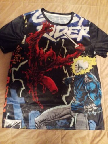 Ghost Rider 1st Kill Comes Back to Haunt Him (AOP)other/Ungetragenes T-Shirt XL