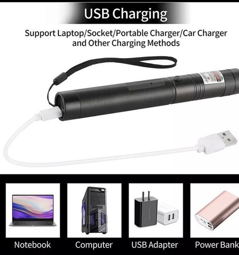 900Miles Rechargeable Green Laser LONG RANGE !!!! READY TO USE!!! - Picture 2 of 5