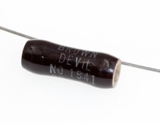 Ohmite 3K ohm, 8 watt, 5 1541 Brown Devil vitreous enameled resistor, Lot of 5