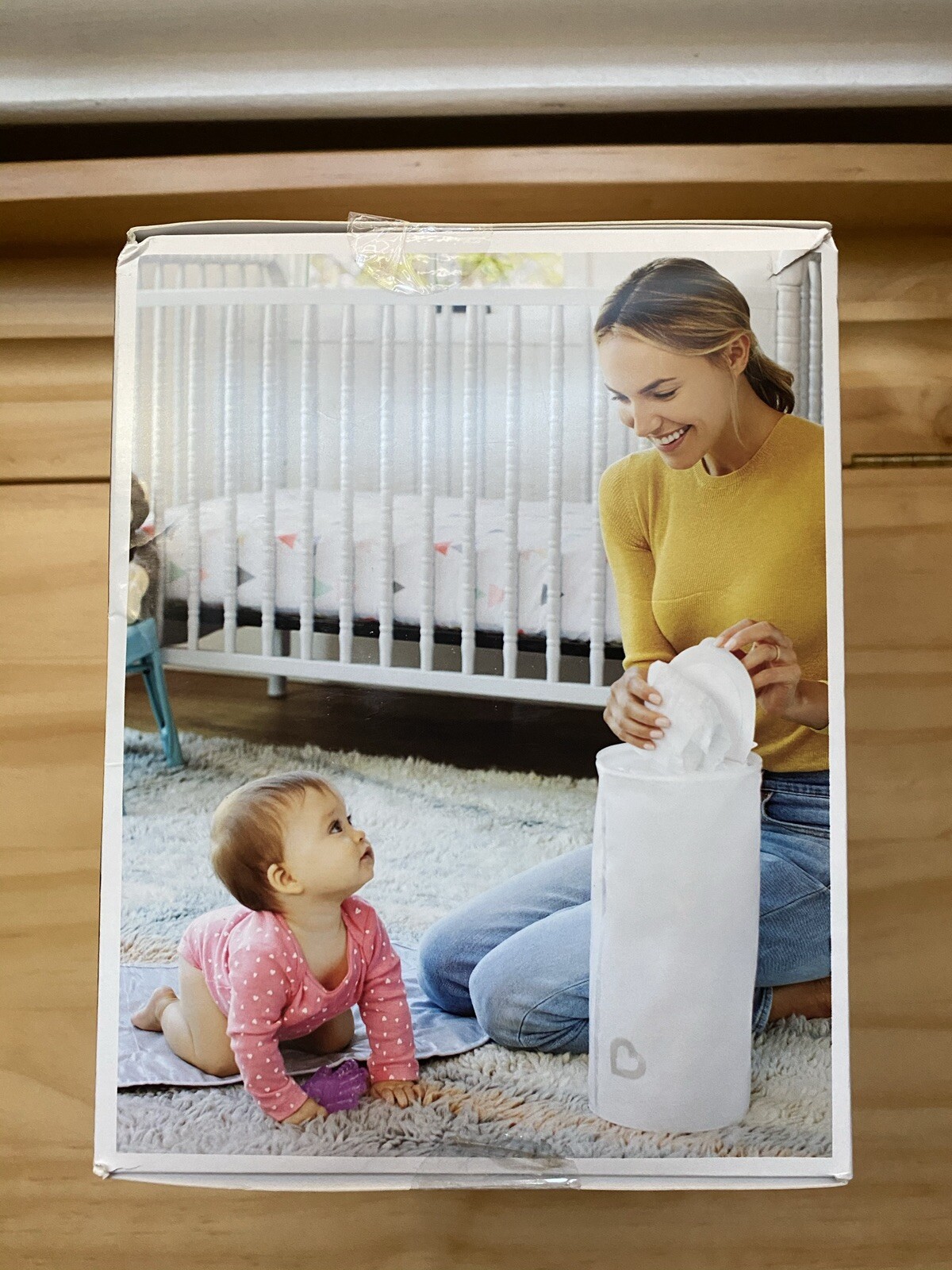 Munchkin Toss Portable Disposable Diaper Pail, 5 Pack, Distressed Box