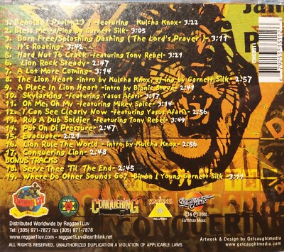 Garnett Silk Meets the Conquering Lion by Garnett Silk (CD, May 