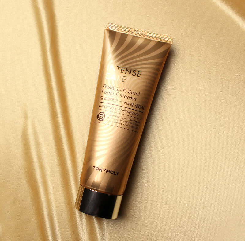 TONYMOLY Intense Care Gold 24K Snail Foam Cleanser 150ml Korea