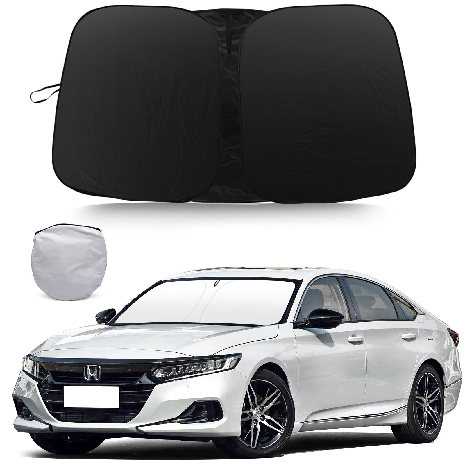 For Honda Accord 2018-2022 Front Windshield Sun Shade UV Shield Cover Sunshade