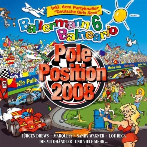 Various Ballermann 6 Balneario Pole Position 2008 (2CDs) neu OVP