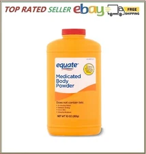 Equate, Medicated Body Powder, 10 oz.