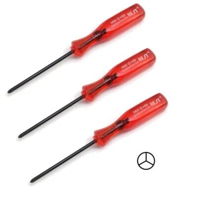 3x Tri-wing Triangle Y Shape Screwdriver Repair Tools For Wii NDSL NDS GBA SP