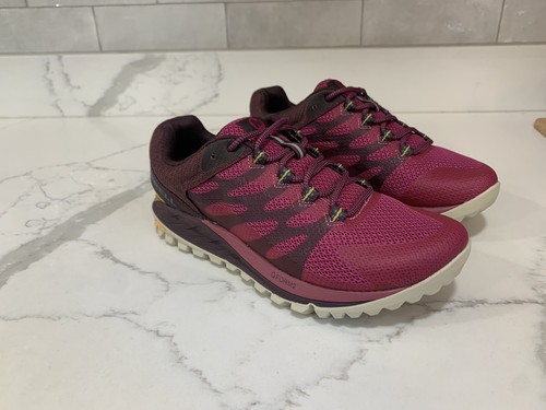 Merrell Damen Antora 2 Vibram Wanderschuhe rot Cranberry - Bild 4 von 14