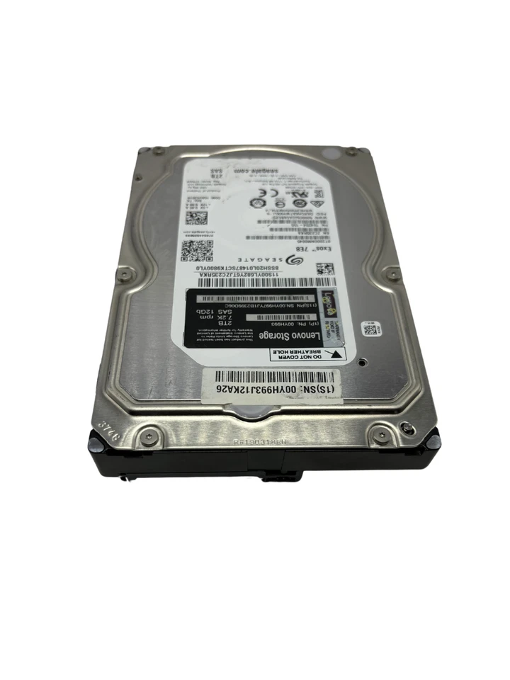 Lenovo 00YH993 2TB 12G SAS 7.2K 3.5" Hard Drive 1V4204-155 ST2000NM0045 w60 - Image 2 of 2