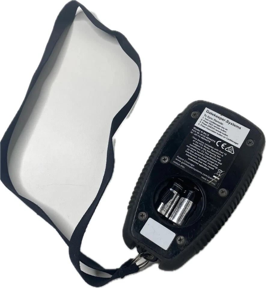 CART MANAGER 2 GATEKEEPER MODEL K-9410 6817C-REMOTE - Image 3 of 3