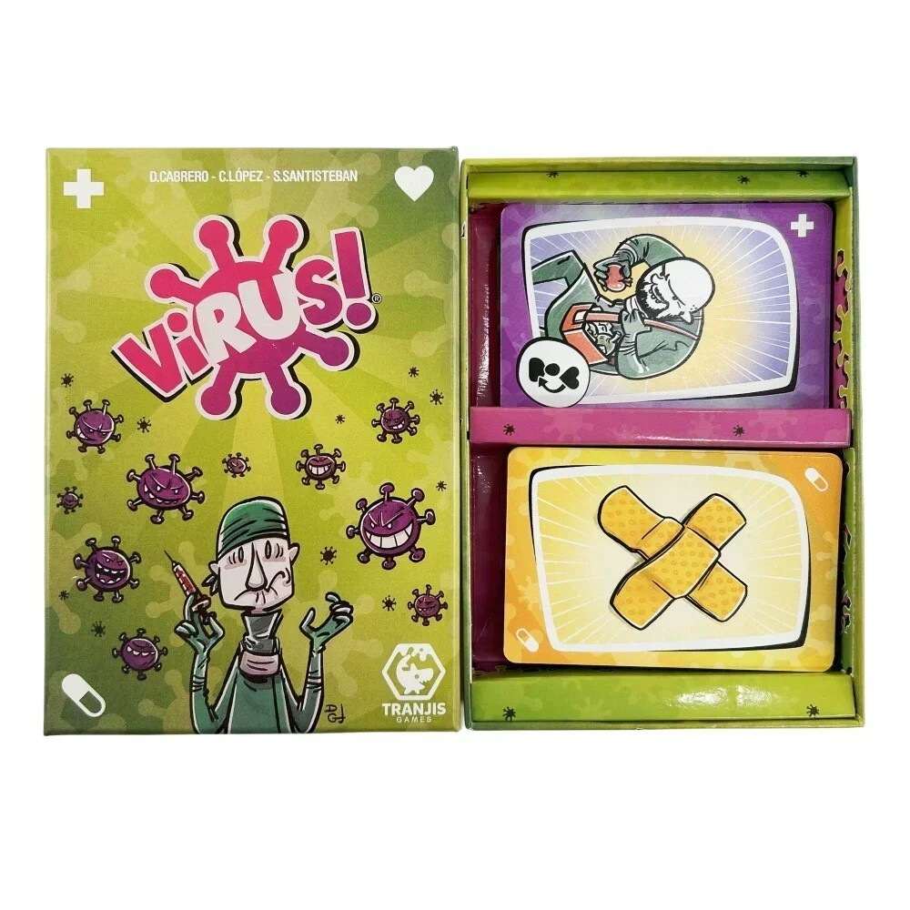 Virus! Card Game The Contagiously Fun By Goliath Ages 8+ 2-6 Players NEW Sealed