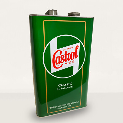 Castrol Classic XL 5 Liter Blechkanister Motoröl Oldtimer Youngtimer 20W-50 Öl