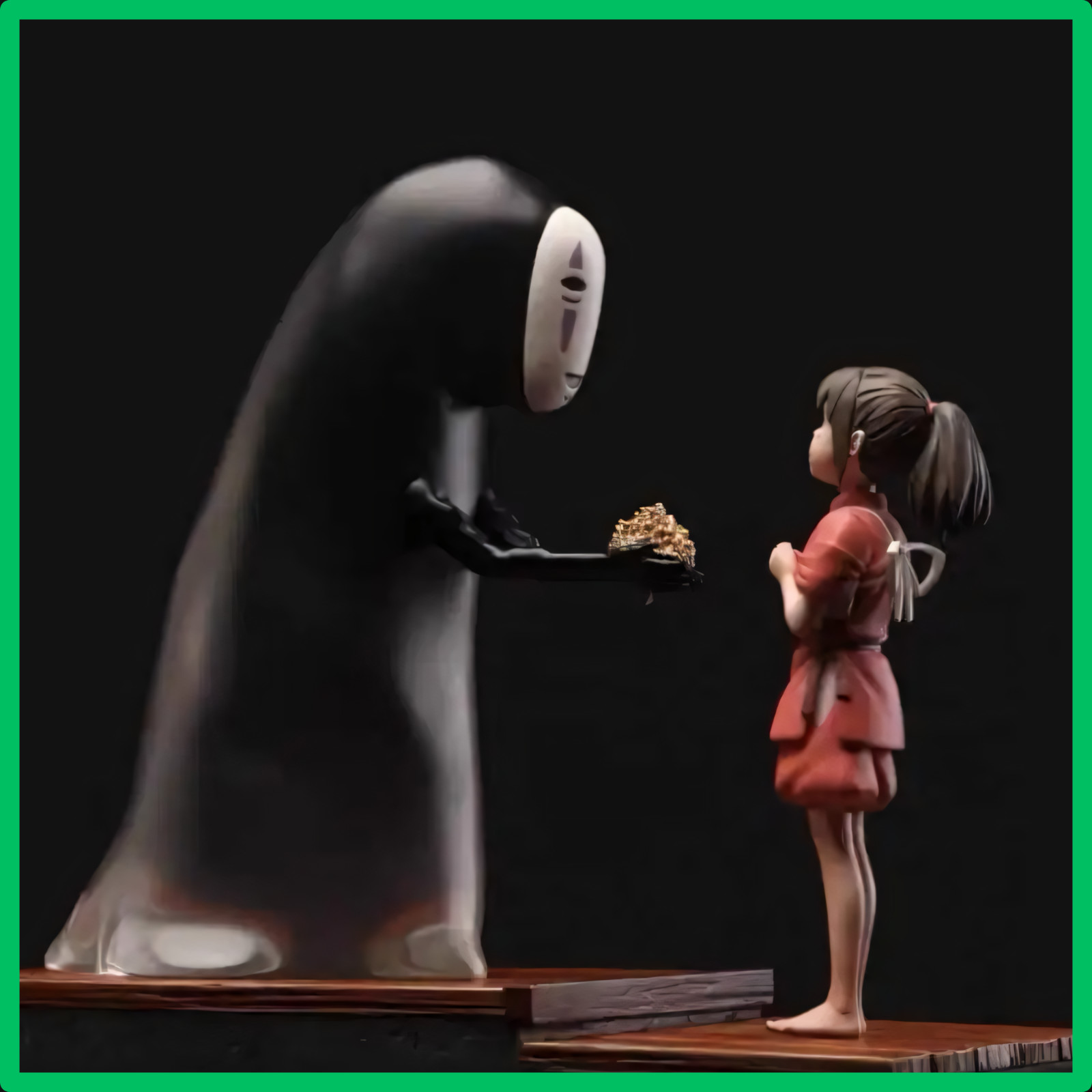 ✅ Figurines Le Voyage de Chihiro Sans-Visage 11.5-13.5cm PVC Collection Cadeau